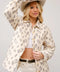 Quilted Western Horse Print Jacket