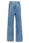 Mach & Mach Crystal Ribbon Hot Fix Jeans