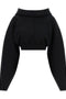 Rick Owens Cropped Hoodie