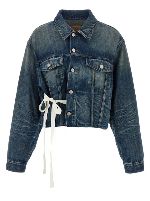 Mm6 Maison Margiela Tape Denim Jacket