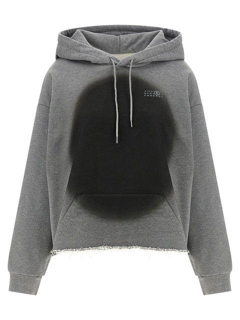 Mm6 Maison Margiela Numeric Signature Mm6 Spray Hoodie