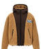 Dsquared2 Teddy Reversible Jacket With Logo Patch