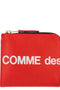 Comme Des Garcons Wallet Huge Logo Wallet