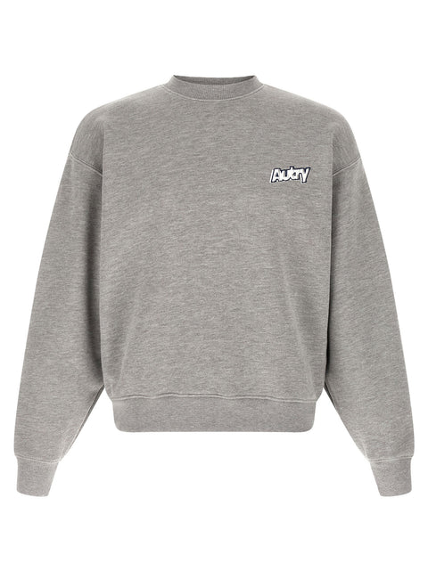 Autry Logo Print Embroidery Sweatshirt