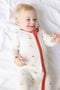 Sailboat Bamboo Convertible Footed Onesie