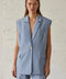 Sasha Sleeveless Blazer Vest