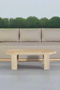 Eclipse Outdoor solid Teak Wood Sofa Set - Gray fabric