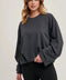 Softstreme Voluminous-Sleeve Pullover - ASH