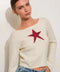 Star Knit Top IVORY