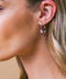 STERLING TRIBAL EARRINGS