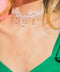 SEXY LACE PEARL CHOKER NECKLACE