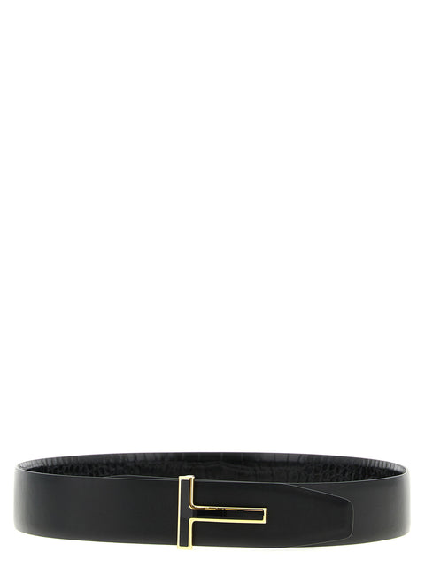 Tom Ford Reversible Crocodile Belt