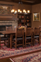 Mission Stow Leaf Table with #240 Chair Dining Set - Dark Oak