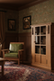 Pre-Order Mission 1 Door Bookcase with Side Shelves - MC