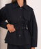Utility Short Belted Trench Jacket