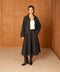 Utility Short Jacket with Lapels That Can Be Turned Up Into A Stand-Up Collar