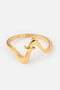 Wavy Cross Ring