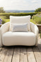 Serene Outdoor Arm chair – Cream Bouclé All-Weather Lounge Seating