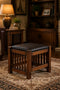 Mission Oak Foot Stool - Spindles