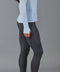 Womens Midweight Merino Activewear Thermal Leggings Storm Grey
