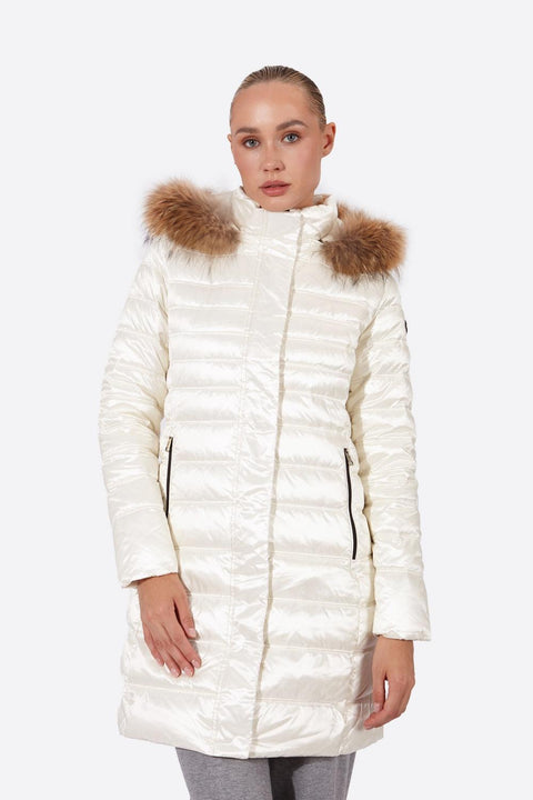 Women's Down Jacket Zoe Nacre