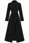 BELLA SUEDE WRAP COAT