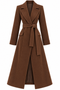 BELLA SUEDE WRAP COAT