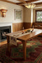 Mission 70" Solid Oak Dining Table -