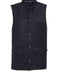 Mandarin Collar Cachet Black Men Vest - Wessi