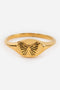 Butterfly Signet Ring