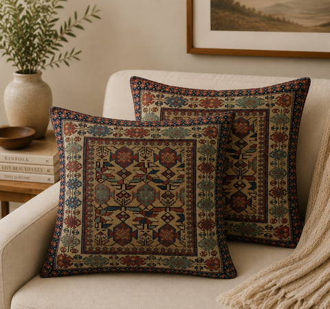 Persian-Inspired Luxurious Accent Cushions