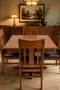 Mission Quarter Sawn Oak Square Dining Table Set - 42"