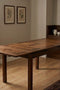 (Pre-Order Walnut Only) Mission Oak Kitchen Table with 2 Leaves - 2 Stain Options