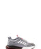 Men's Grey and White Athletic Running Sneakers - Wessi