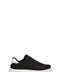 Black and White Contrast-Sole Walking Sneakers for Men | Wessi