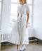 LUCKY ME WOVEN MIDI DRESS