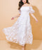 LOVE IN YOUR EYES WOVEN MIDI DRESS