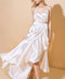 POETRY OF THE HEART WOVEN MIDI DRESS