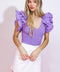 SUPER STAR PLATFORM KNIT BODYSUIT