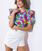 LOOKING BACK WOVEN TOP