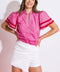 LEARN AS YOU GO WOVEN TOP
