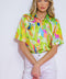UP FOR ANYTHING WOVEN TOP
