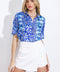 BEAUTIFUL BORDERS WOVEN TOP