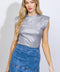 STYLE FILE RIBBED KNIT TOP