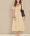 TREND ICON WOVEN MIDI DRESS