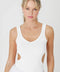 Deep V Neck Cutout Bodysuit