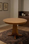 Mission Quarter Sawn Oak Round Dining Table, Kitchen Table - 40"