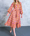 LIFETIME CELEBRATIONS WOVEN SHIRT DRESS