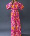 CHANGING LOCATIONS WOVEN MAXI DRESS