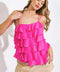 LAST IN THE WAVES WOVEN TOP